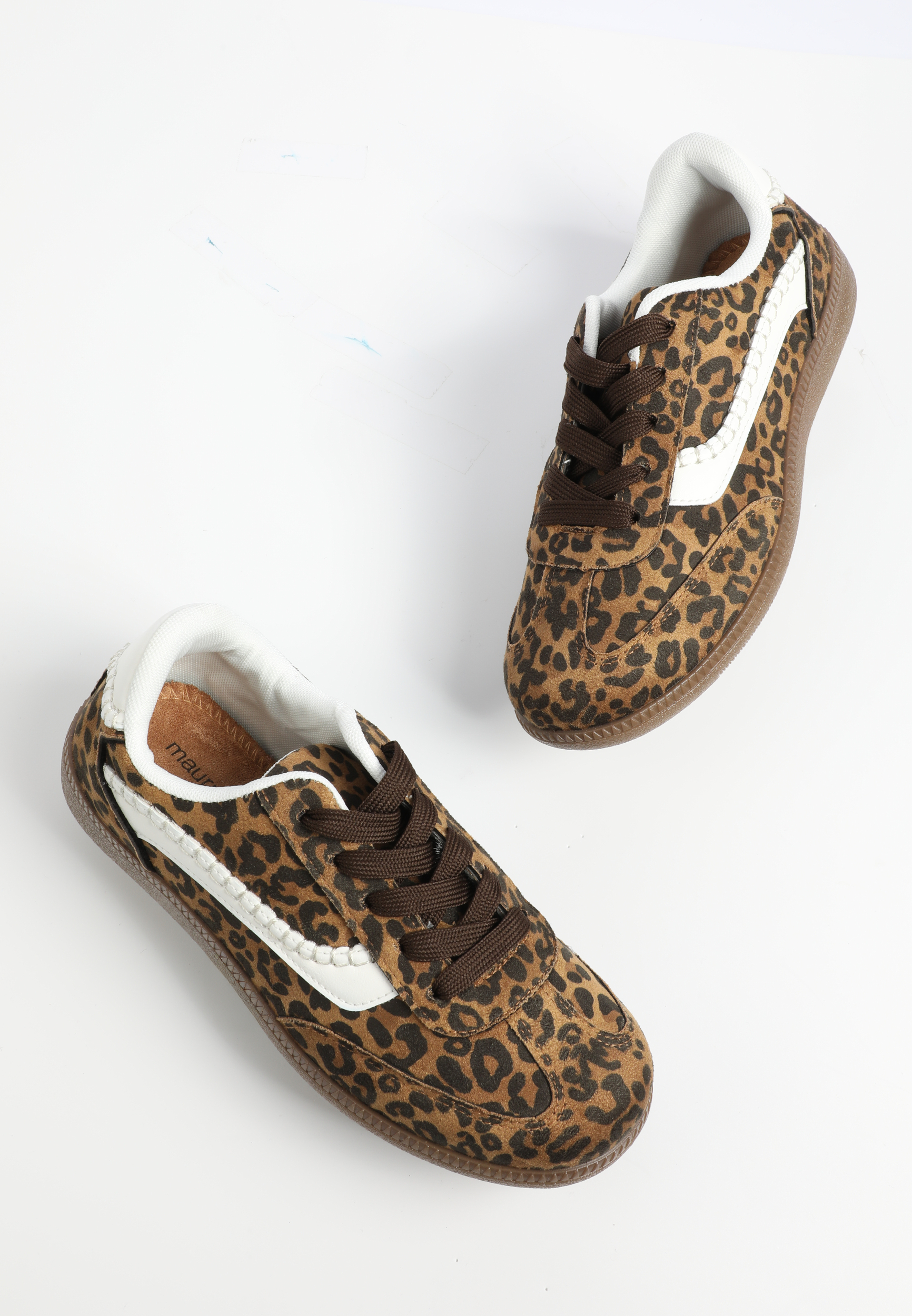 SuperCush Demi Leopard Lace Up Sneaker, C5296, large