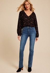 Everflex™ Dark High Rise Side Seam Slim Boot