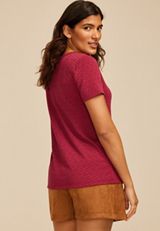 24/7 Textured Kennedy Crew Neck Tee, C7428, small
