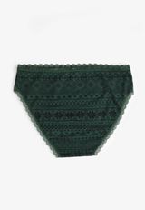 Simply Comfy Cotton Fair Isle Bikini Panty, , small