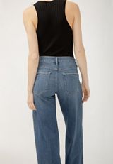 Silver Jeans Co.&reg; Suki Curvy Mid Rise Wide Leg Jean, C258, small