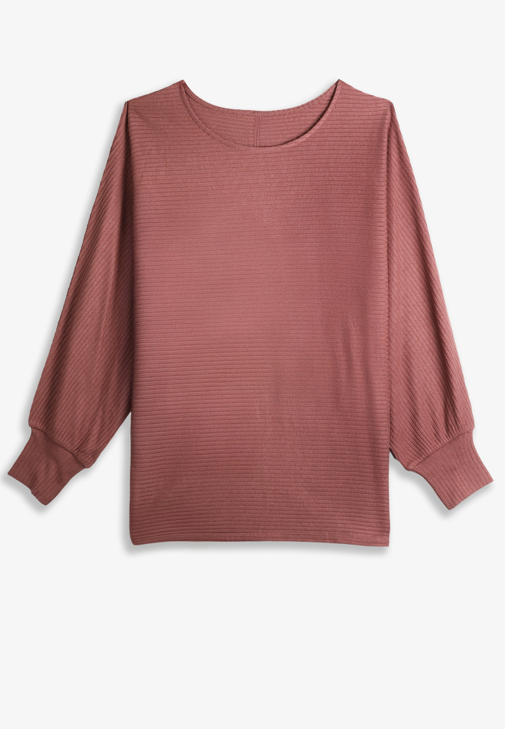 24/7 Dakota Horizontal Ribbed Dolman, C6578, large