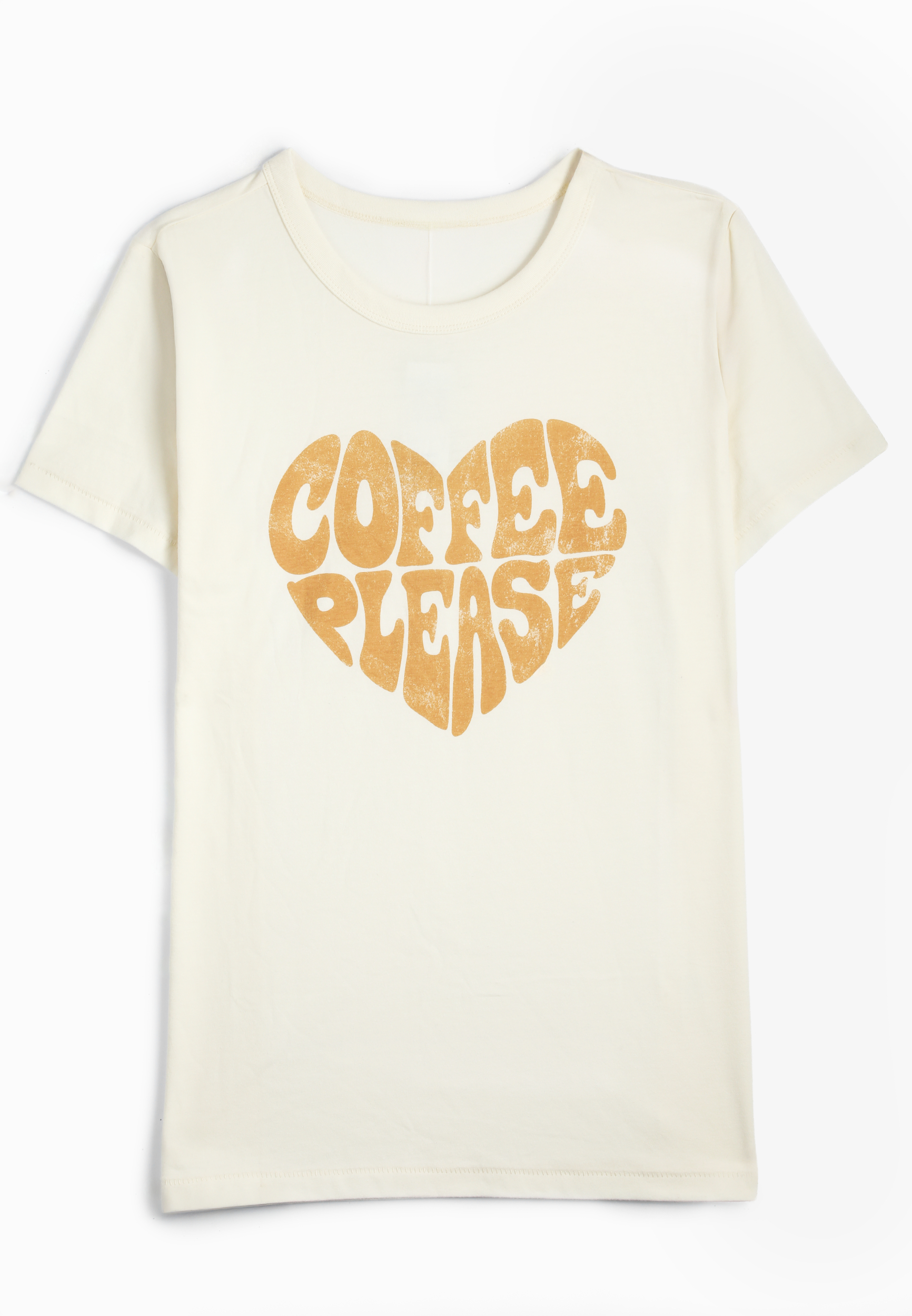 Coffee Please Classic Fit Graphic Tee, C2789, large