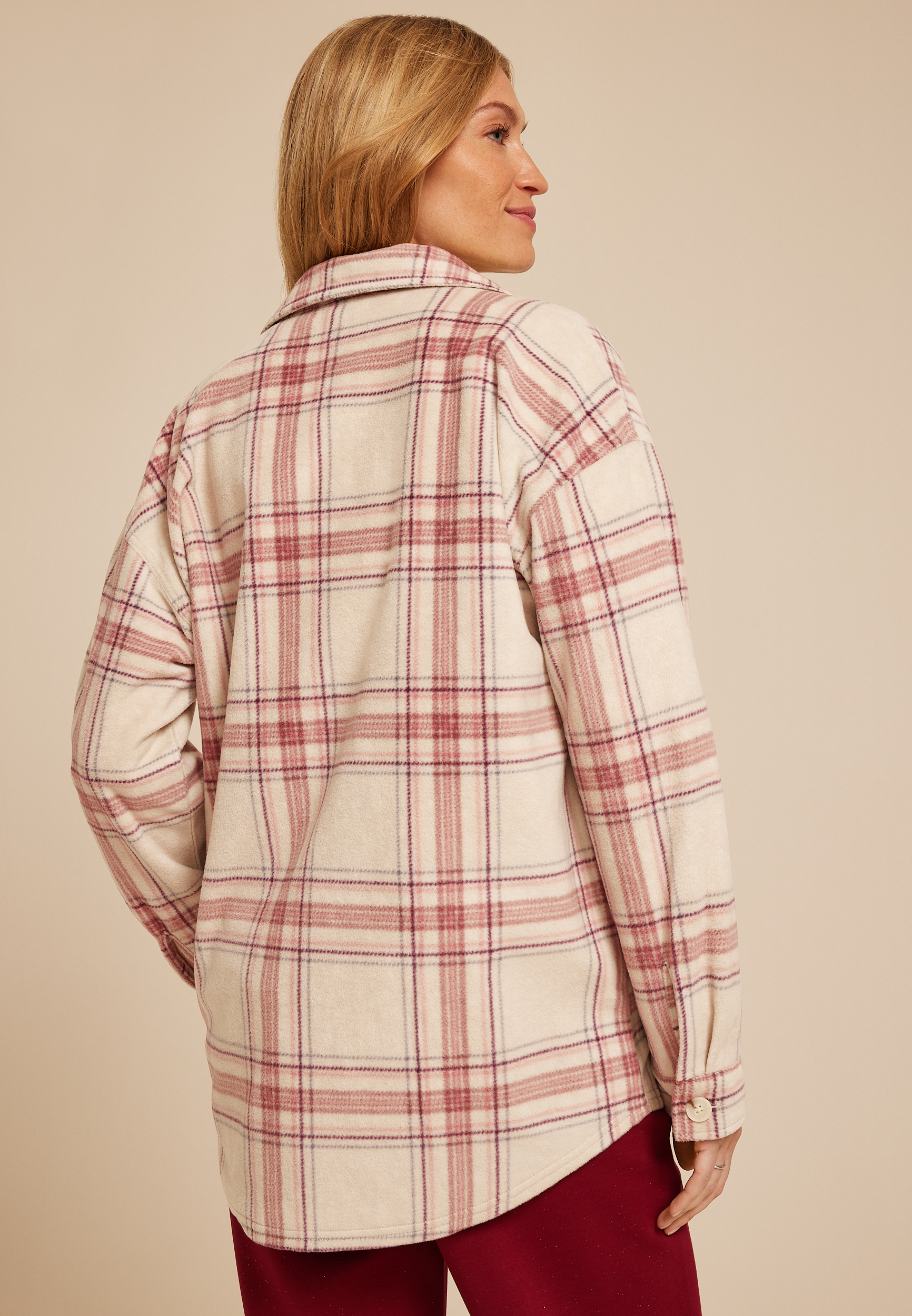 Wilder Fleece Shacket, C1524, large