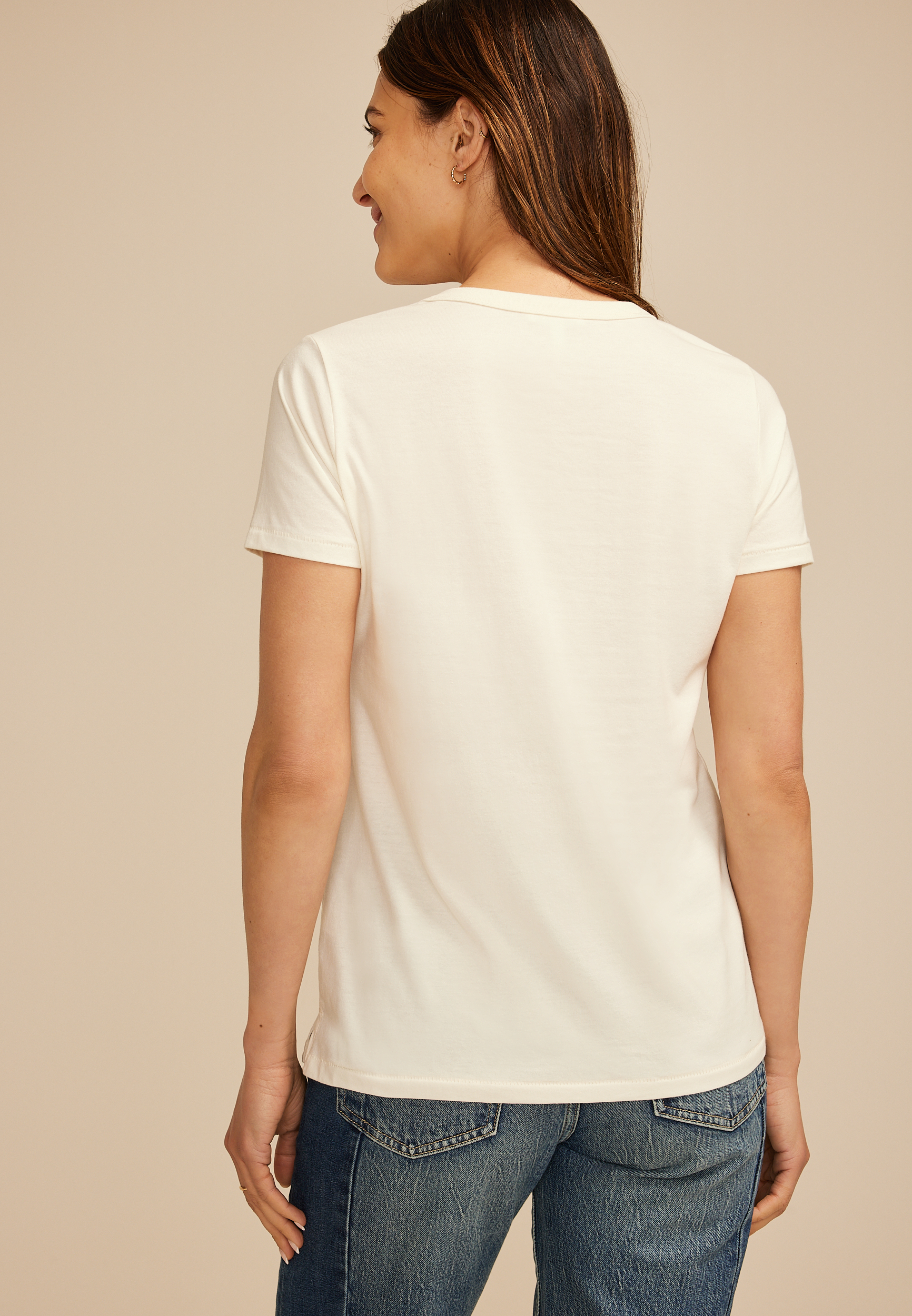Wildly Grateful Classic Fit Graphic Tee, C2789, large