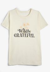Wildly Grateful Classic Fit Graphic Tee, C2789, small