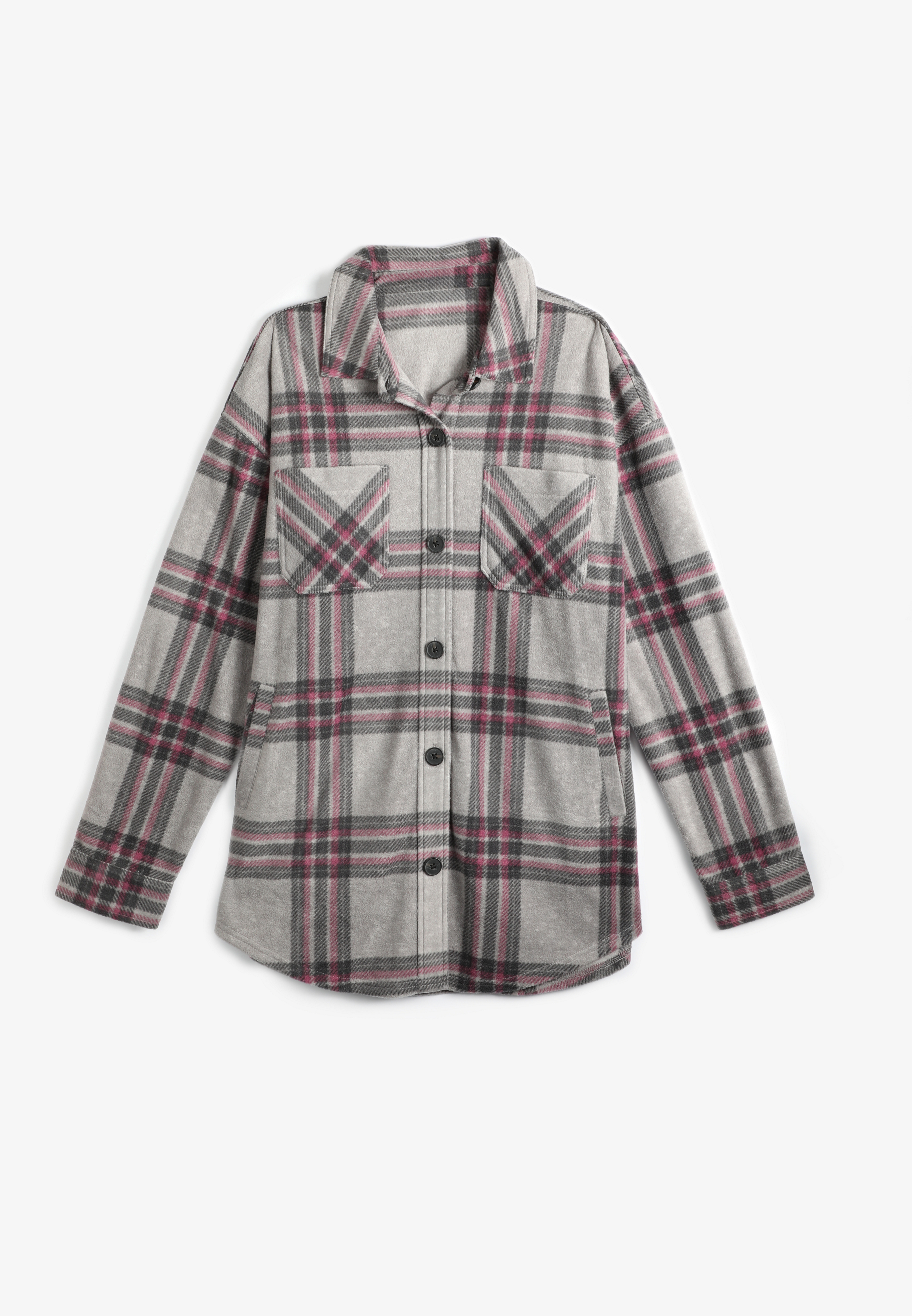 Wilder Fleece Shacket, C1942, large