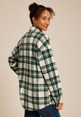Wilder Fleece Shacket, MYRTL GREEN COMBO, small