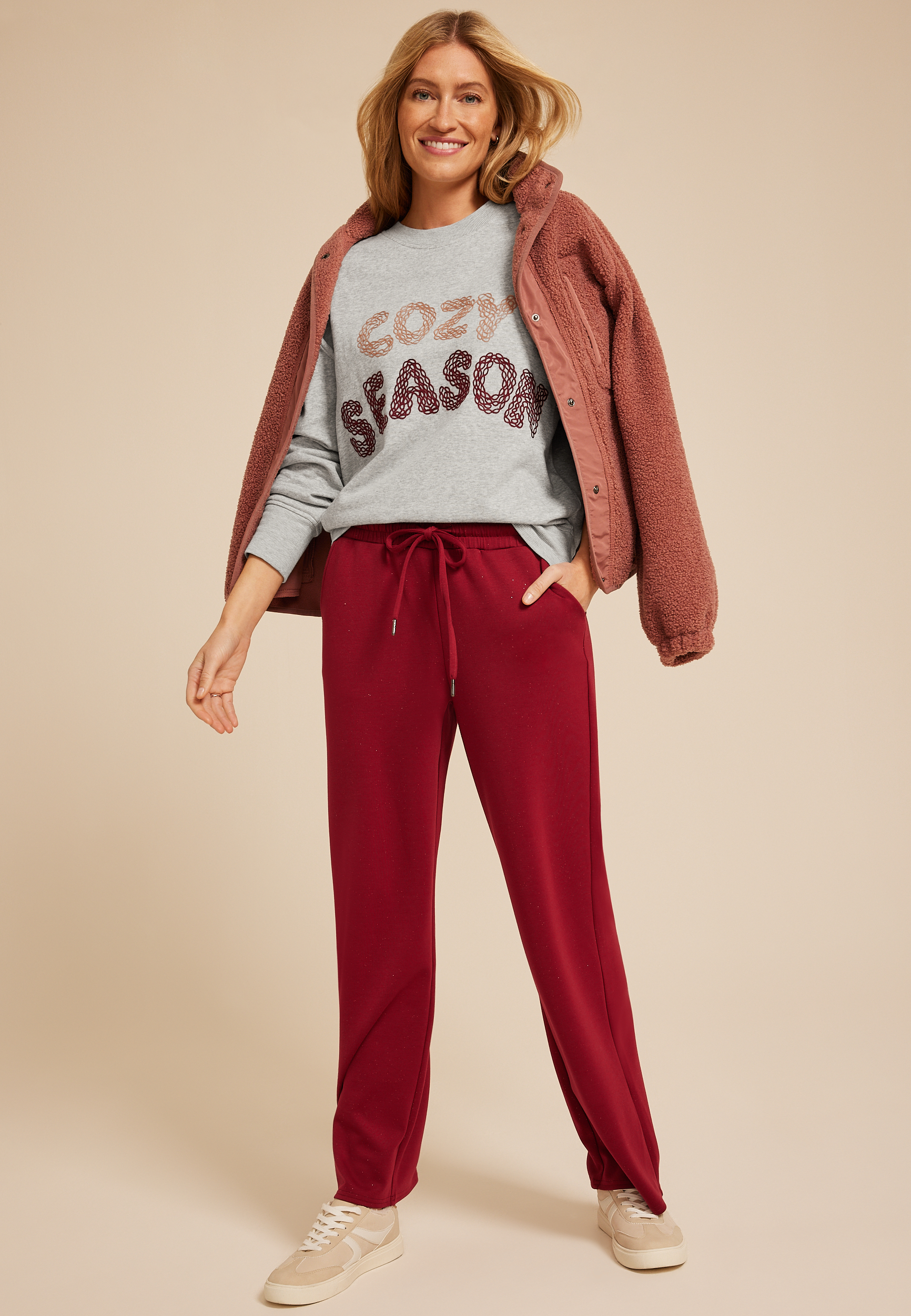 Cozy Season Relaxed Fit Sweatshirt, C3348, large