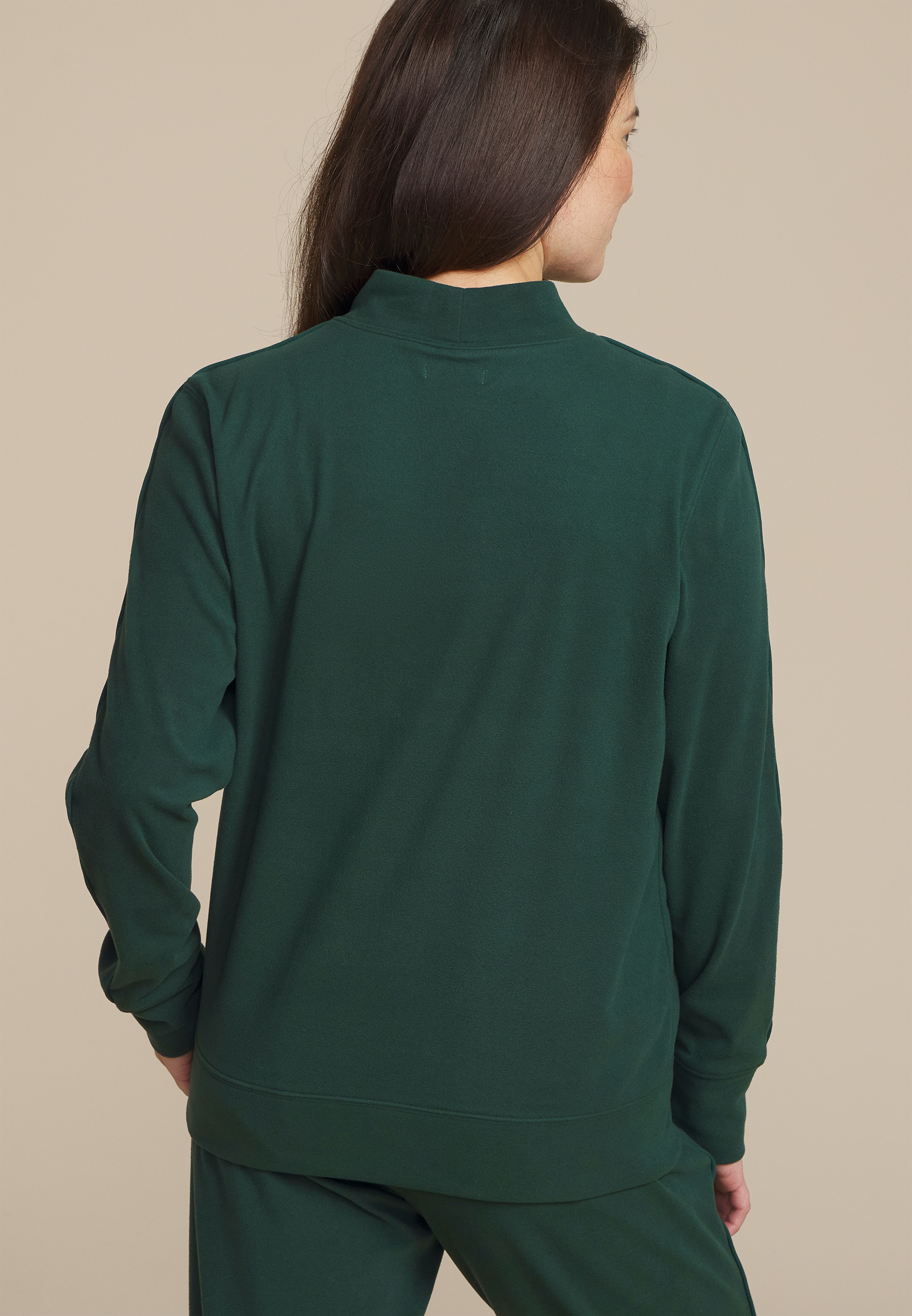 Dream Fleece Mock Neck Sweatshirt, C1037, large