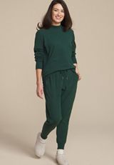 Dream Fleece Mock Neck Sweatshirt, C1037, small