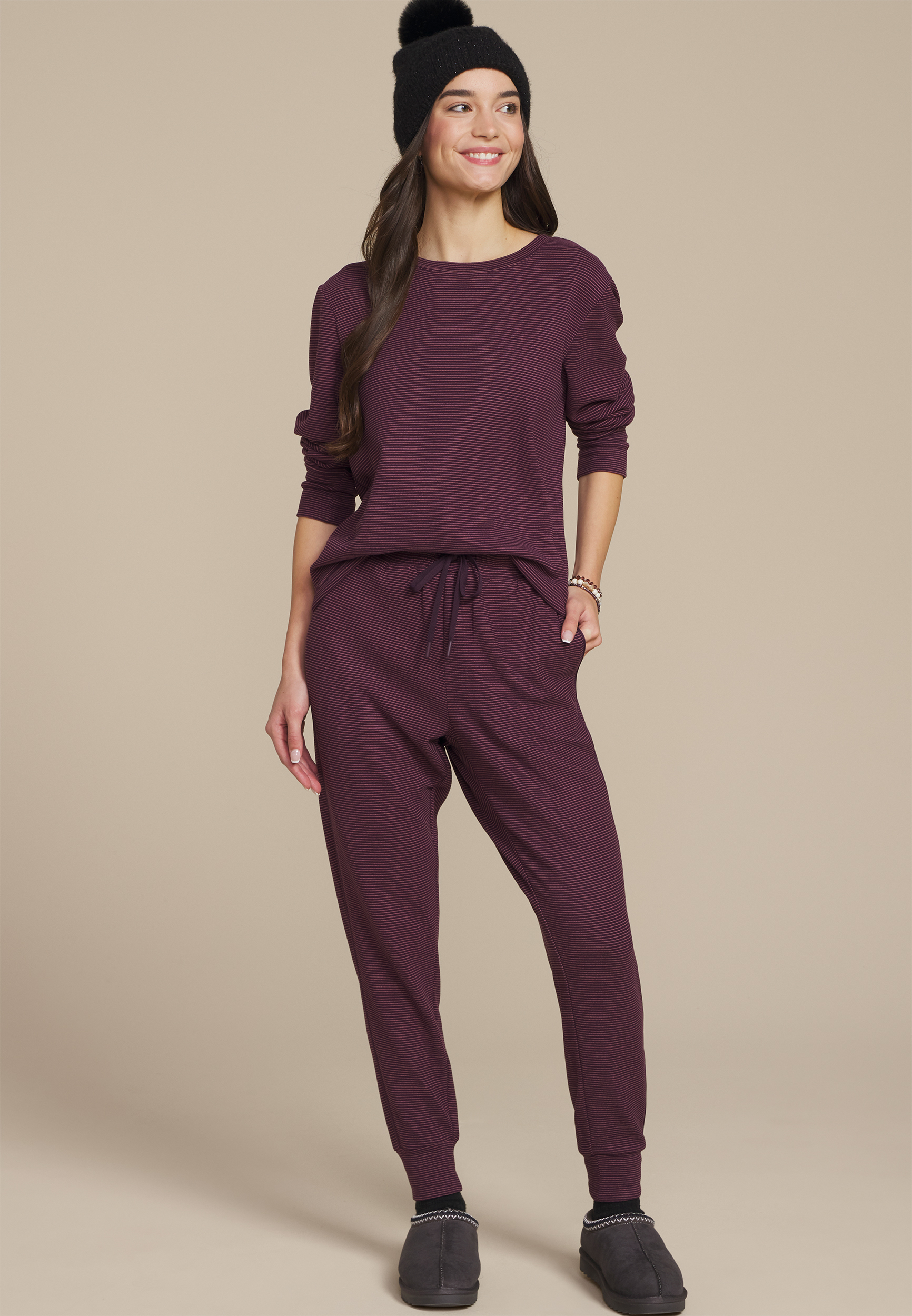 Dream Fleece Crew Neck Sweatshirt, POTENT PURPLE, large