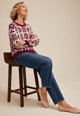 Fuzzy Geometric Sweater, C1735, small
