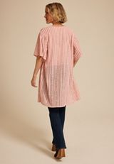 Lace Stretch Kimono, C286, small