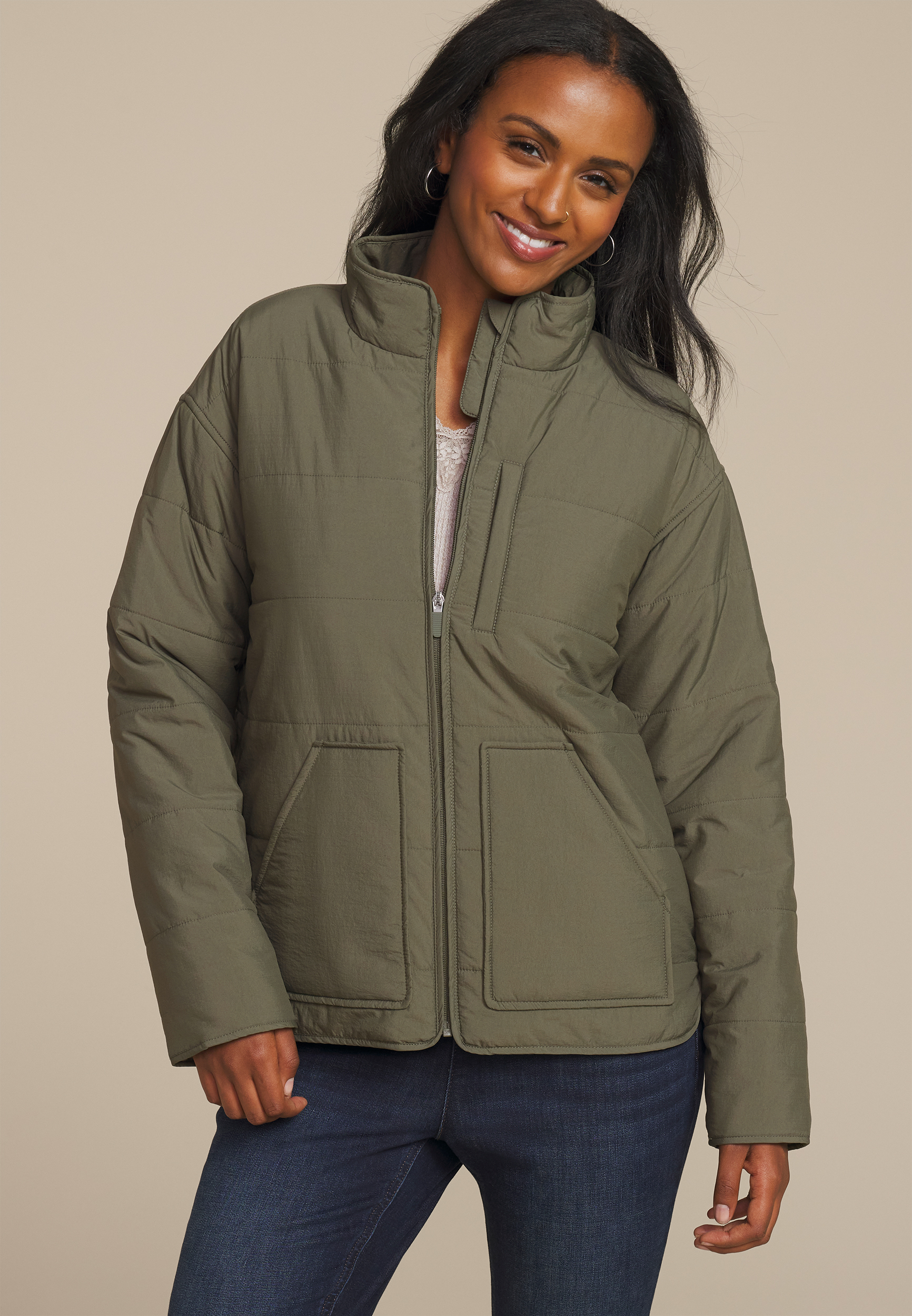 Quilted Patch Pocket
