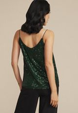 Studio Y Sequin Cami, C1037, small