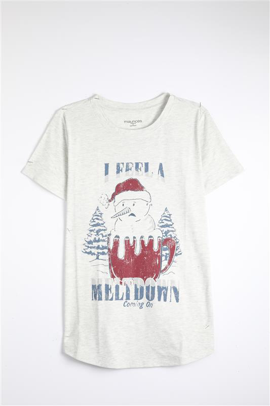 Plus Size I Feel A Meltdown Coming On Classic Fit Graphic Tee