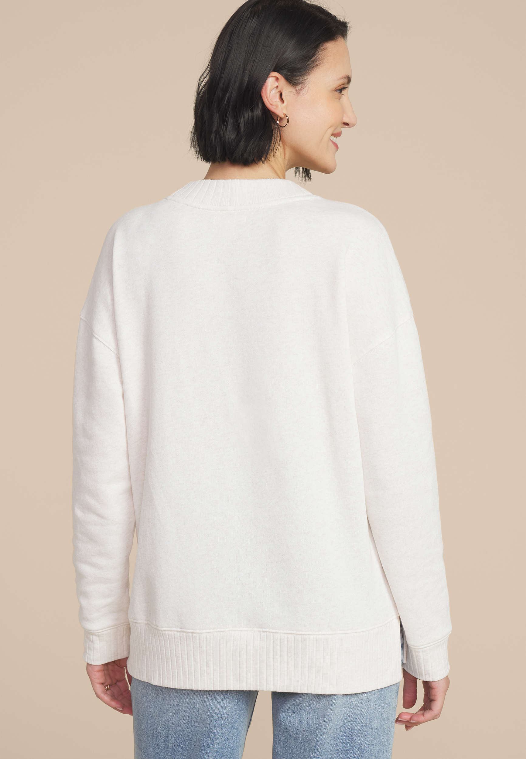 Willowsoft Merry And Bright Relaxed Fit Sweatshirt, , large