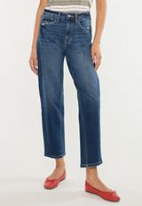 KanCan&trade; Super High Rise Slim Barrel Jean, DARK SANDBLAST, small