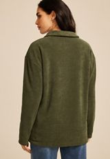 Cozy Textured Shacket, C9161, small