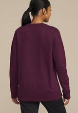 Willowsoft Relaxed Fit Sweatshirt, POTENT PURPLE, small