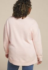 Plus Size Willowsoft Relaxed Fit Sweatshirt, C1240, small