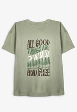 All Good Things Are Wild And Free Relaxed Graphic Tee, C425, small