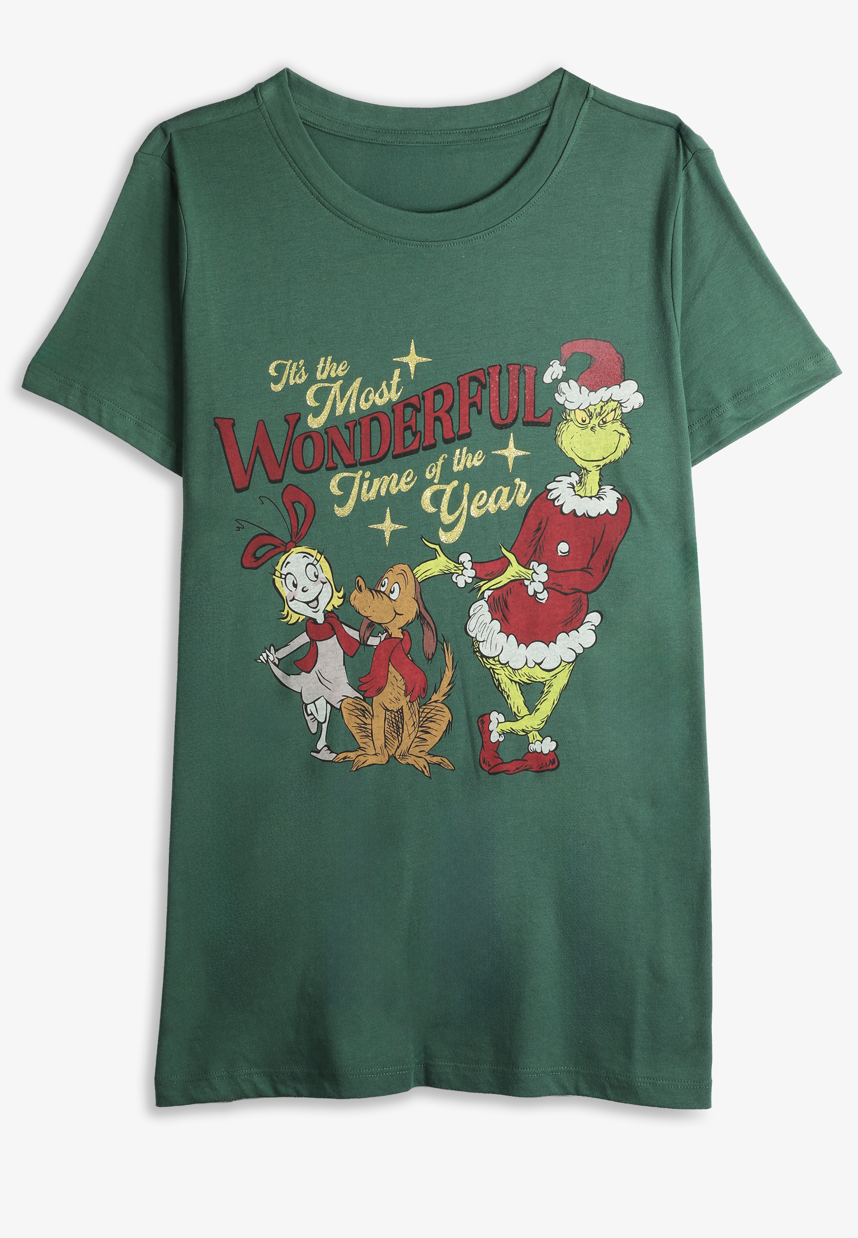Plus Size Grinch Classic Fit Graphic Tee