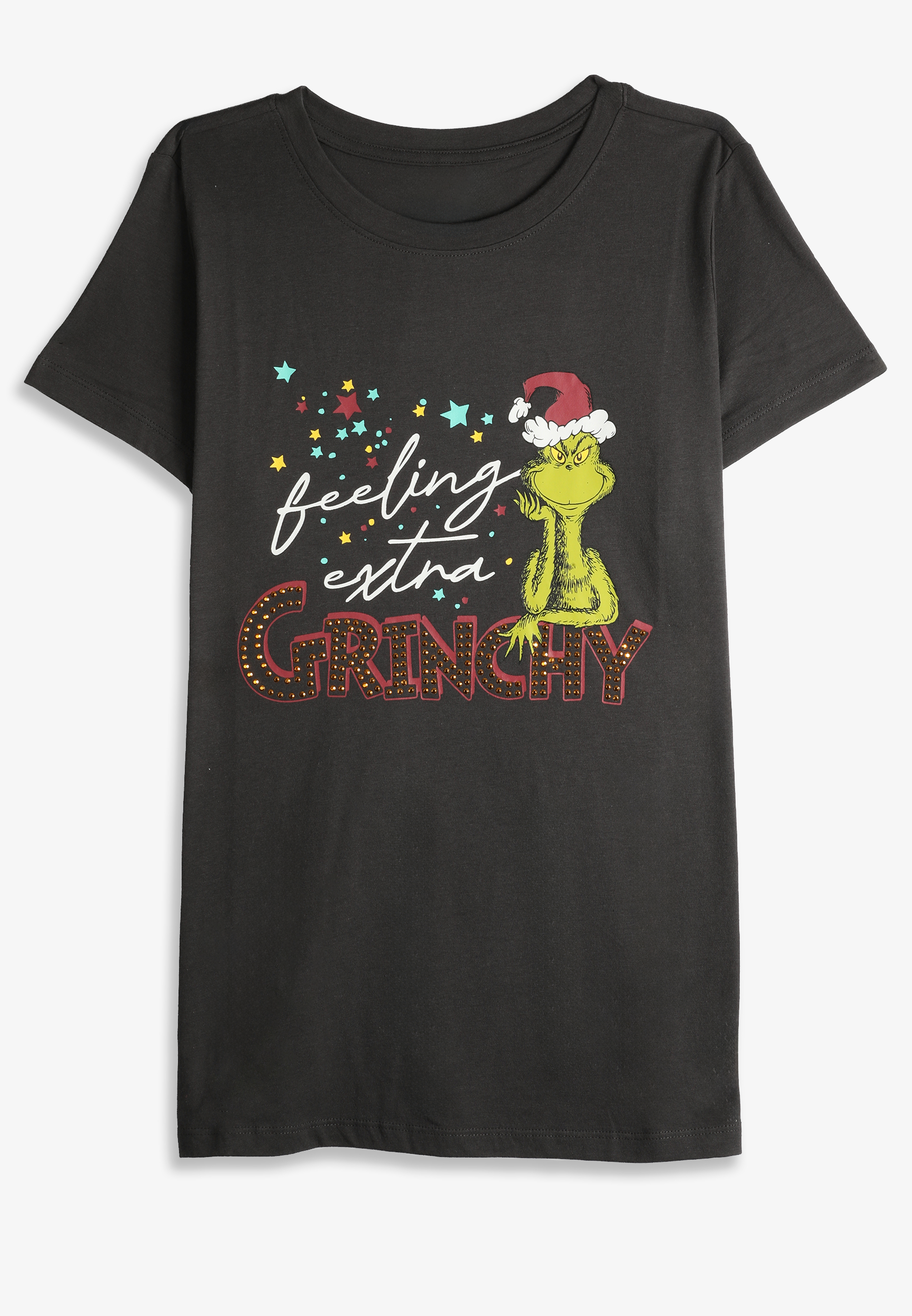 Plus Size Feeling Extra Grinchy Classic Fit Graphic Tee