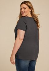 Plus Size Feeling Extra Grinchy Classic Fit Graphic Tee, , small