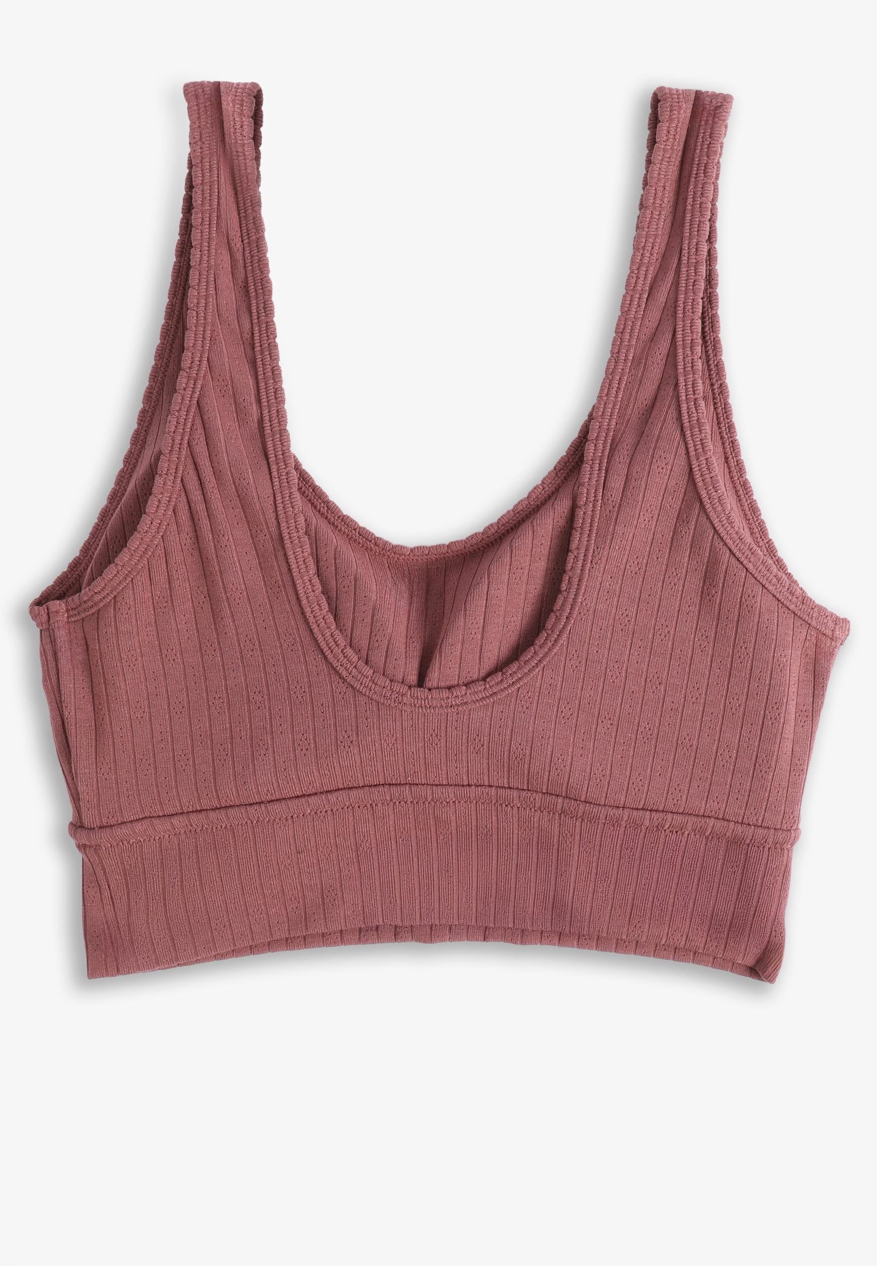 Simply Comfy Scalloped Edge Bralette, C6578, large