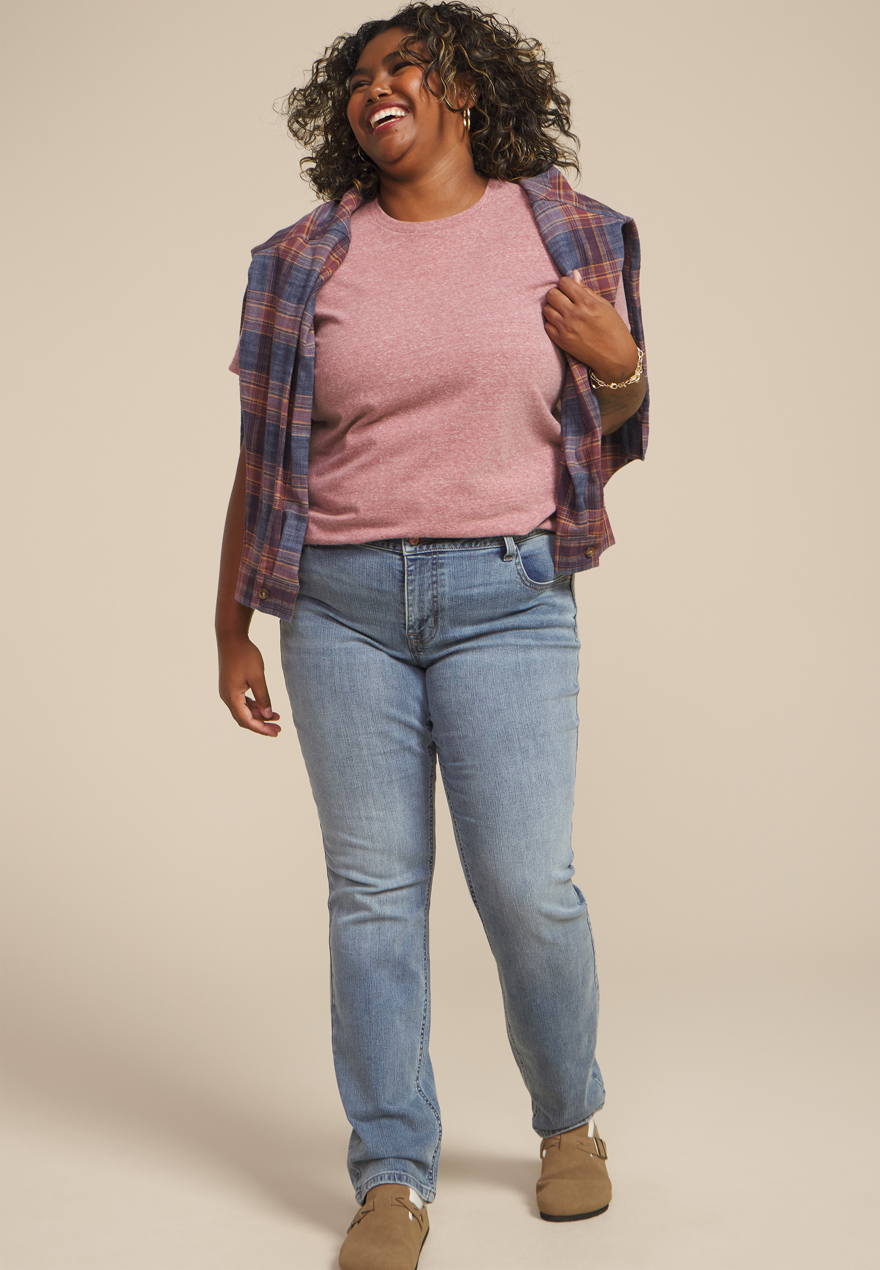Plus Size 24/7 Dawson Crew Neck Tee, C451, large