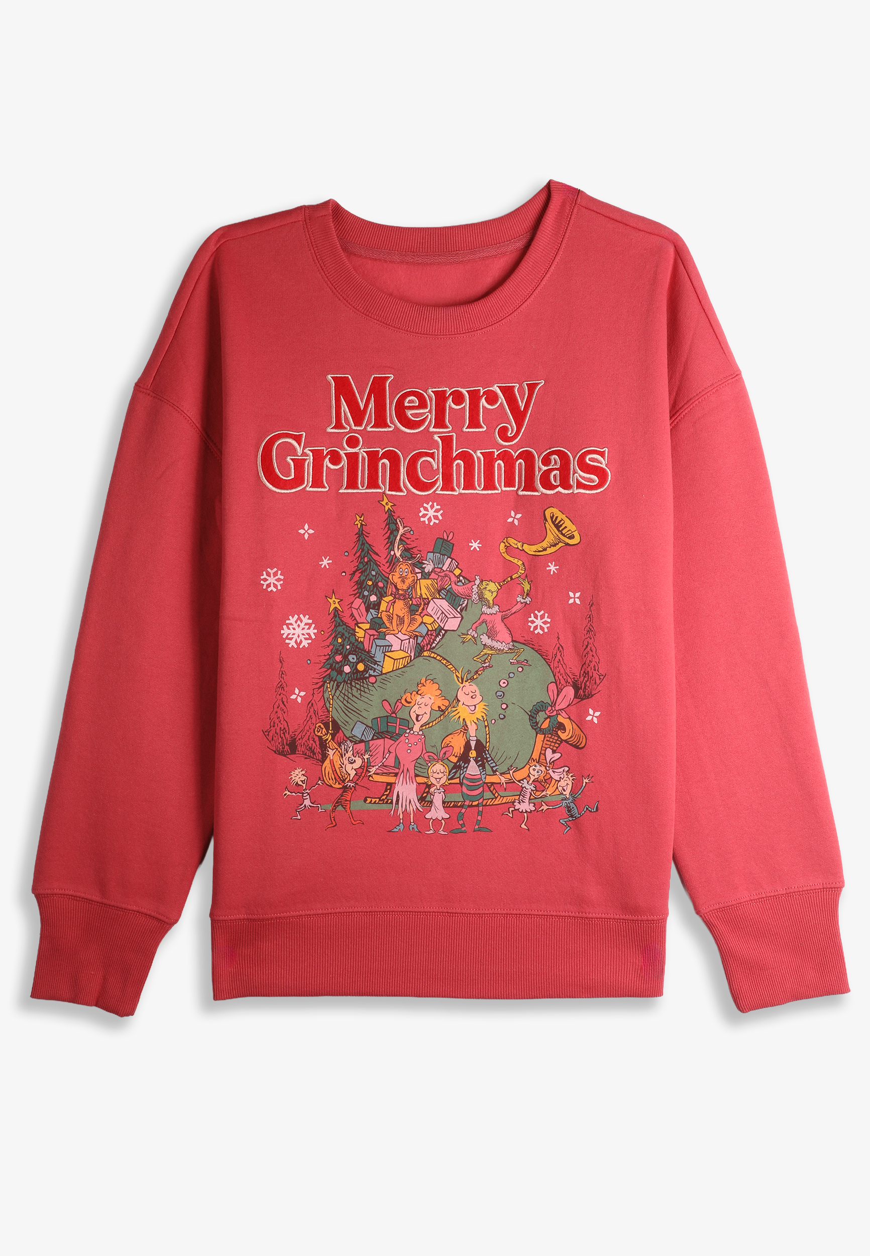 Merry Grinchmas Relaxed Fit Sweatshirt