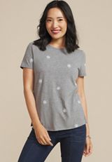 24/7 Dawson Snowflake Crew Neck Tee, , small