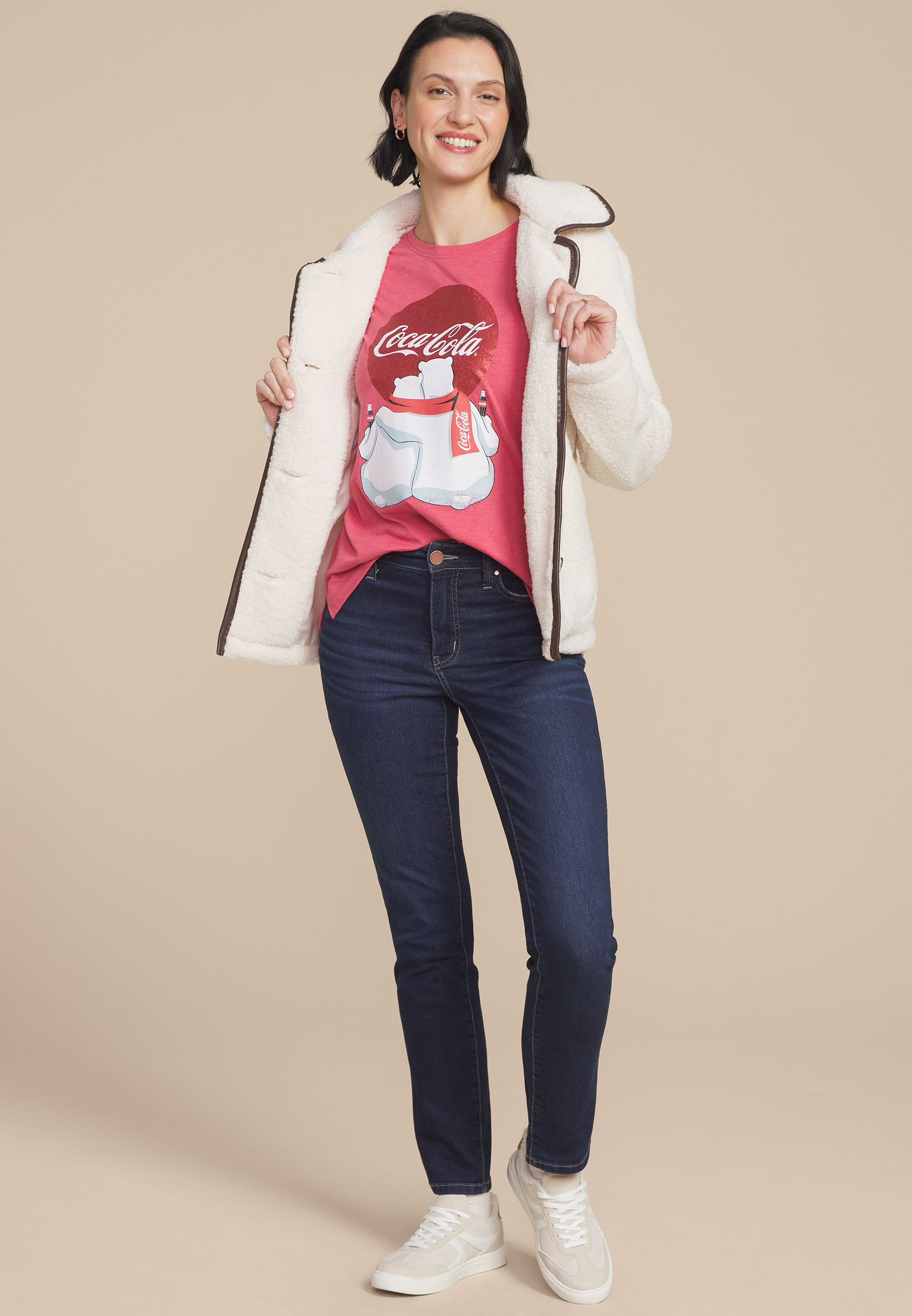 Coca Cola Classic Fit Graphic Tee