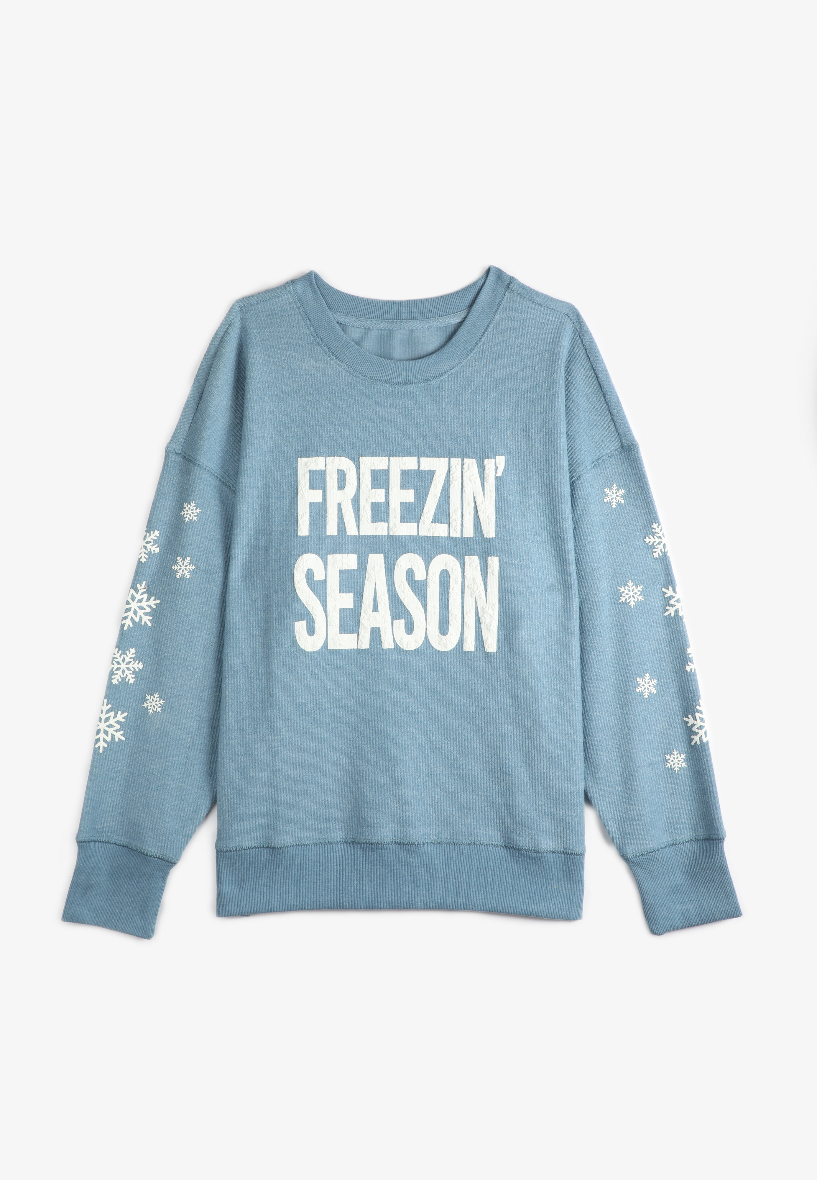 Plus Size Freezin Season Relaxed Fit Sweatshirt