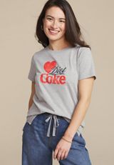 Diet Coke Classic Fit Graphic Tee, C151, small