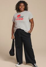 Plus Size Diet Coke Classic Fit Graphic Tee, C151, small