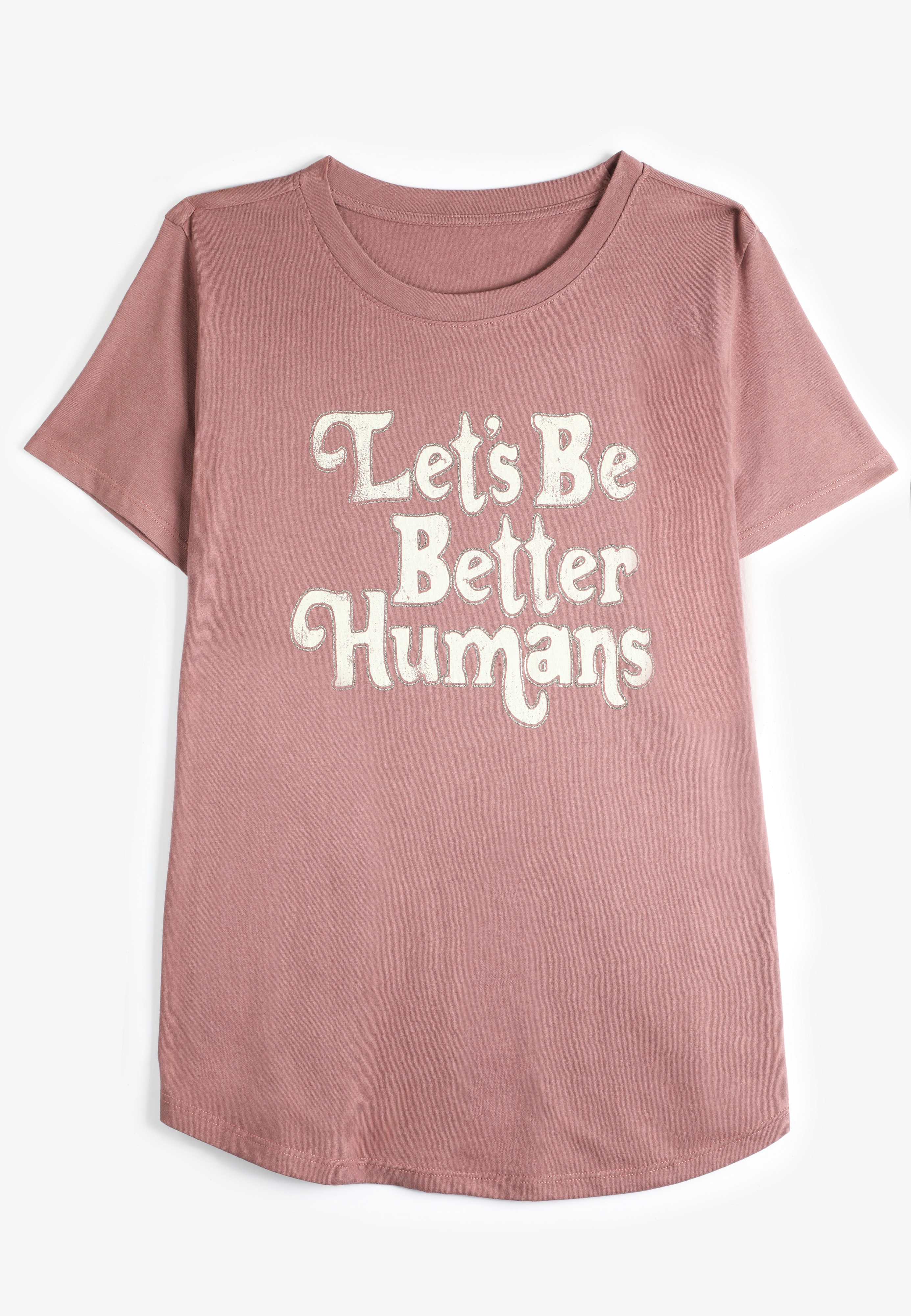 Lets Be Better Humans Classic Fit Graphic Tee