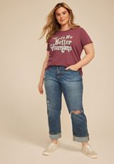 Plus Size Lets Be Better Humans Classic Fit Graphic Tee, C7176, small