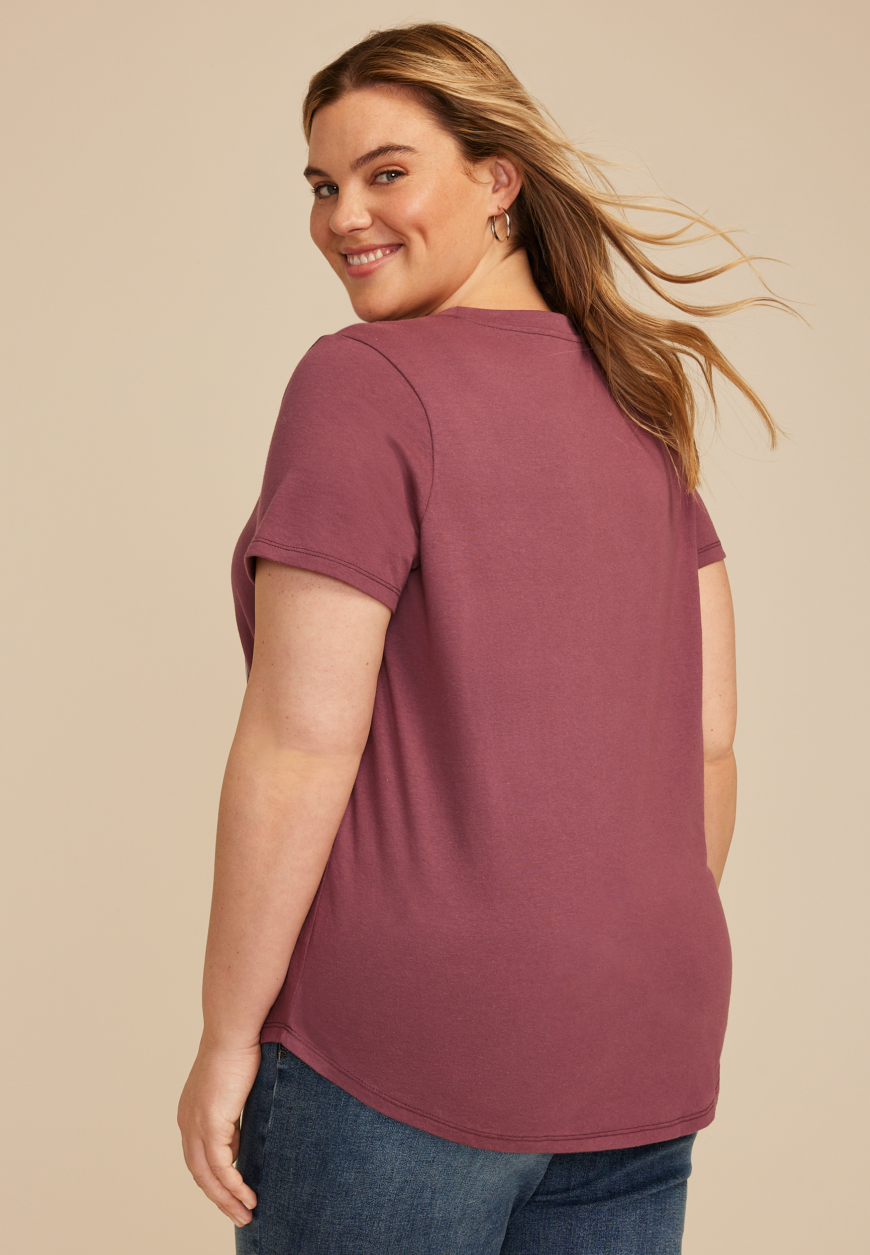 Plus Size Lets Be Better Humans Classic Fit Graphic Tee, C7176, large
