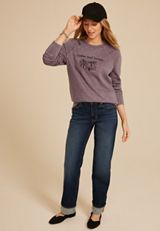 Coffee And Books Relaxed Fit Sweatshirt, C9253, small