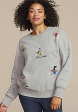 Peanuts Relaxed Fit Sweatshirt, , small
