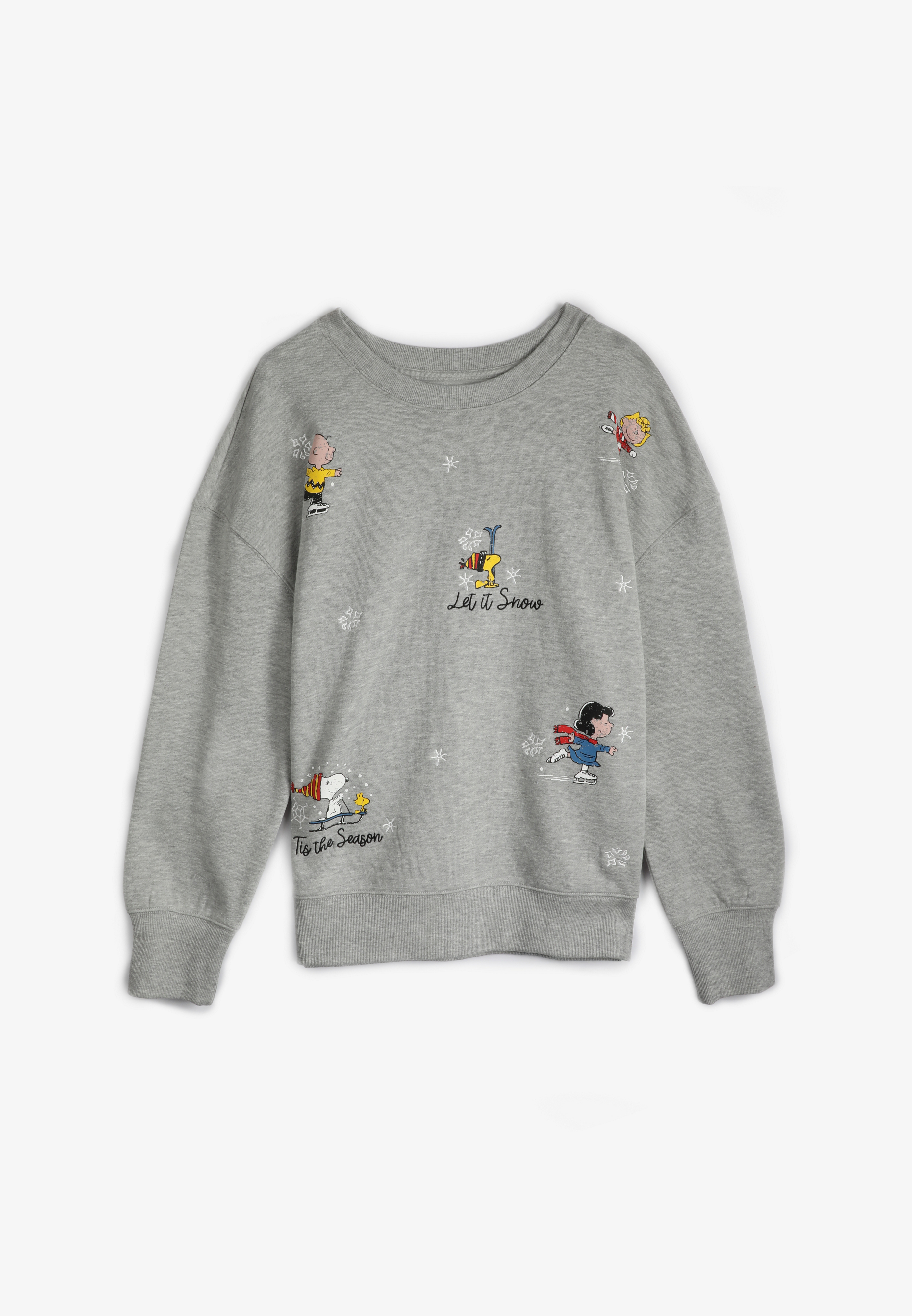 Peanuts Relaxed Fit Sweatshirt, , large
