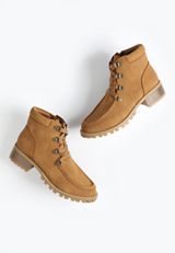 SuperCush Lucy Lace Up Hiker Boot, COGNAC, small