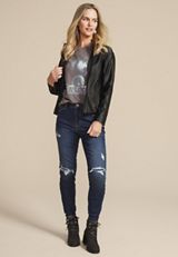 Casper Oversized Fit Graphic Tee, C829, small
