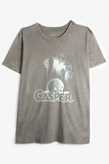 Casper Oversized Fit Graphic Tee, C829, small