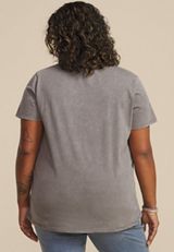 Plus Size Casper Oversized Fit Graphic Tee, C829, small
