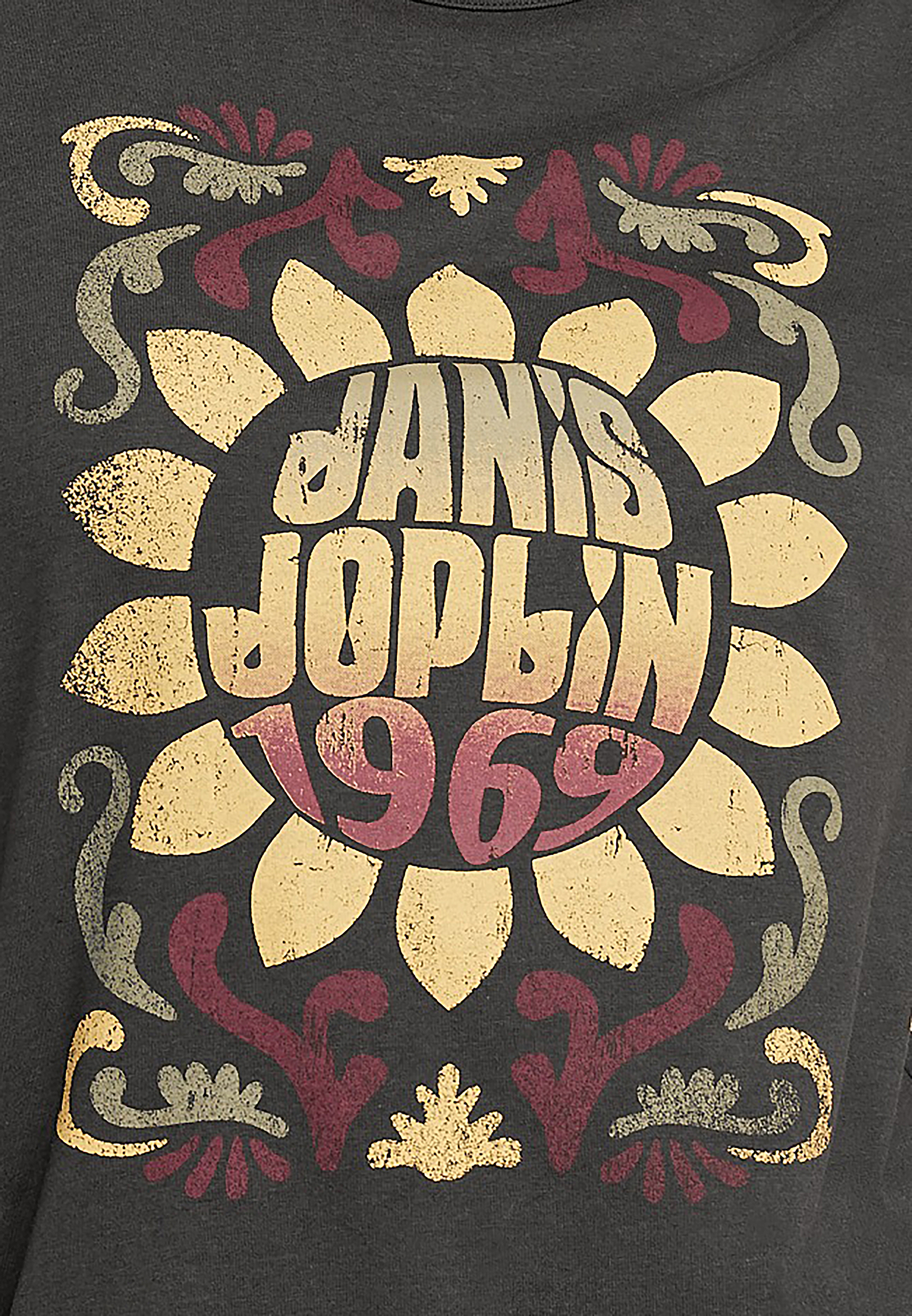 Janis Joplin 1969 Classic Fit Graphic Tee, C1876, large