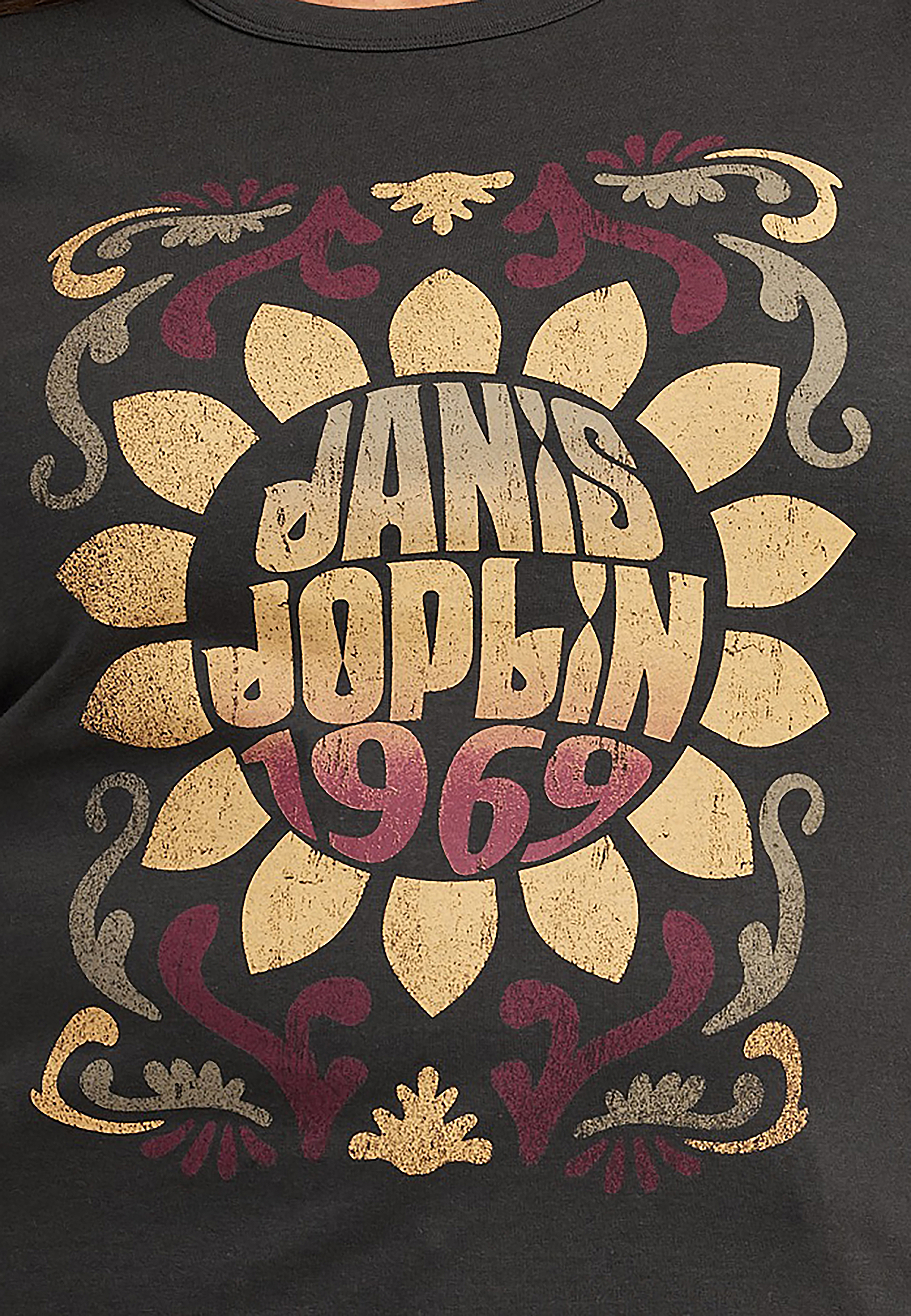 Plus Size Janis Joplin 1969 Classic Fit Graphic Tee, C1876, large